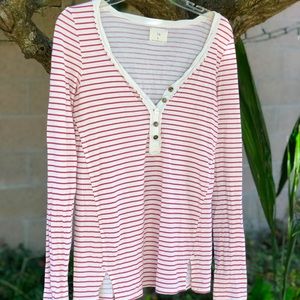 Striped T from Anthropologie